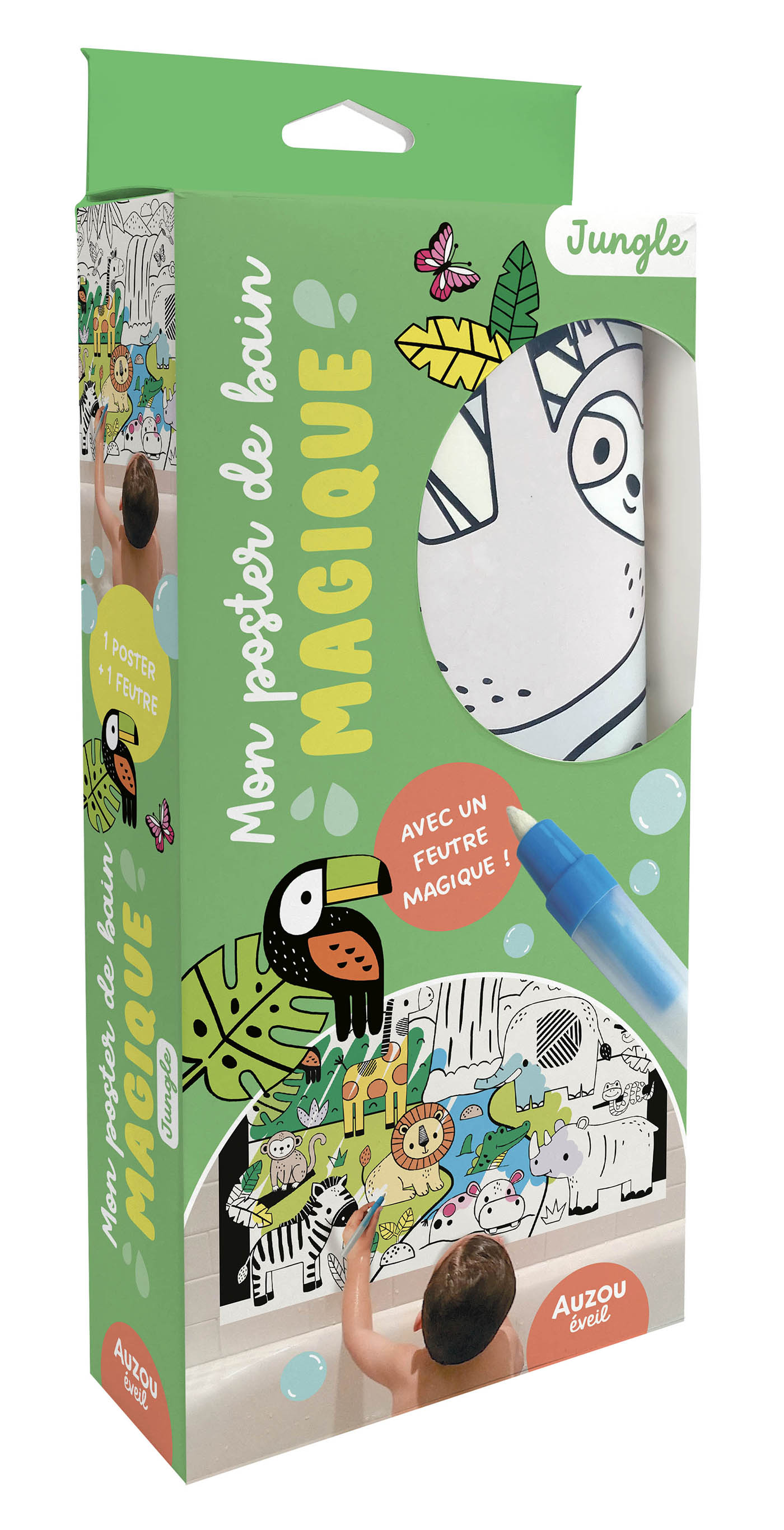 Mon Poster De Bain Magique - Jungle