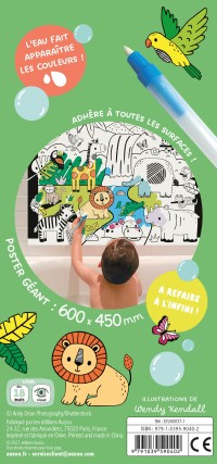 Mon Poster De Bain Magique - Jungle