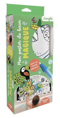 Poster de bain magique - Jungle