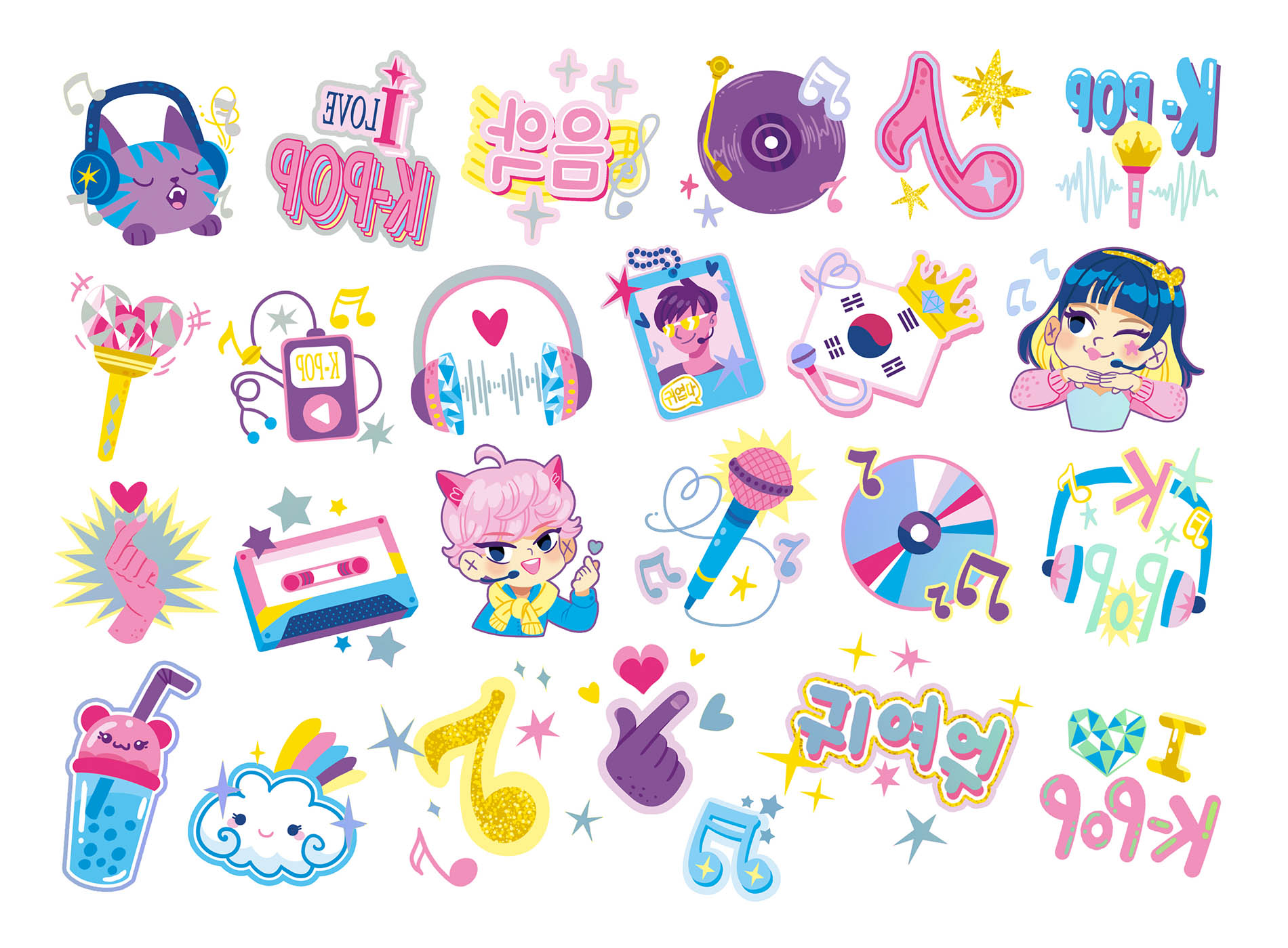 Mes P'tits Tattoos - K-Pop Mes P'tits Tattoos - K-Pop