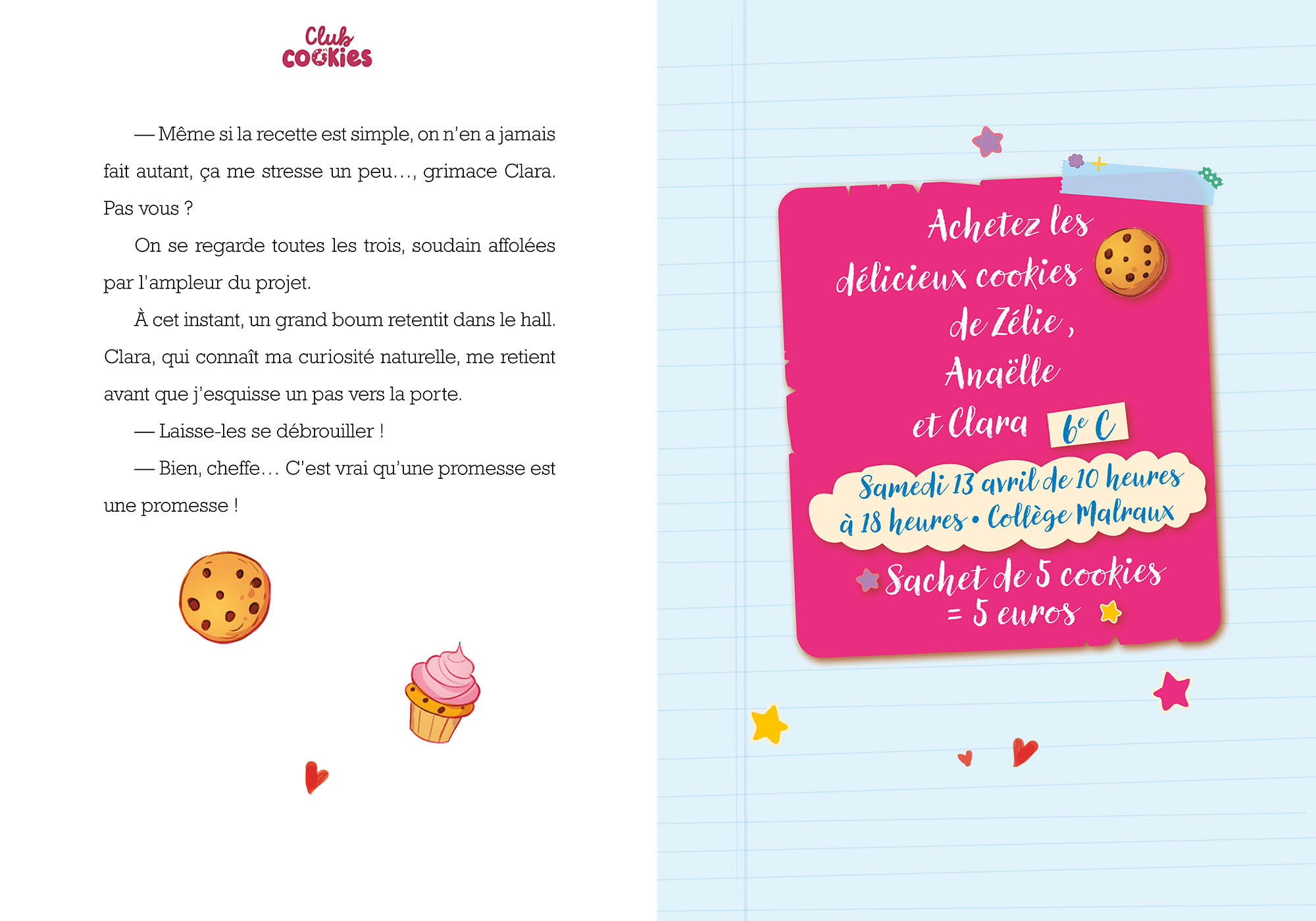 Club Cookies - La Recette Du Succès Club Cookies - La Recette Du Succès