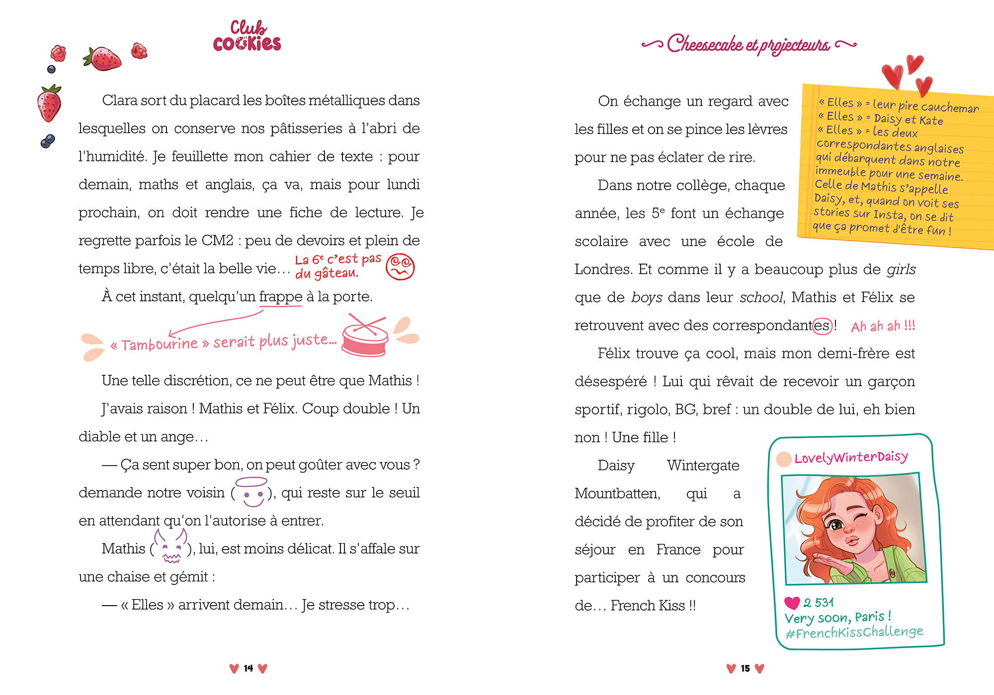 Club Cookies - Cheesecake Et Projecteurs Club Cookies - Cheesecake Et Projecteurs