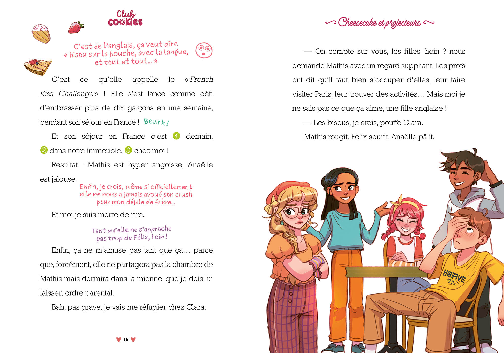 Club Cookies - Cheesecake Et Projecteurs Club Cookies - Cheesecake Et Projecteurs