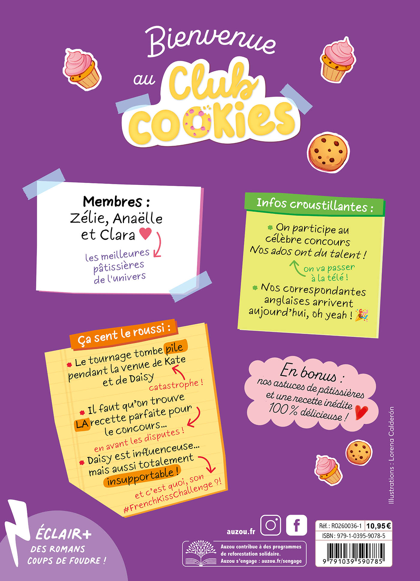 Club Cookies - Cheesecake Et Projecteurs Club Cookies - Cheesecake Et Projecteurs