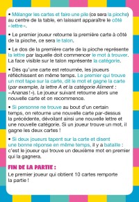 Jeu De Cartes - Le Petit Bac De Loup