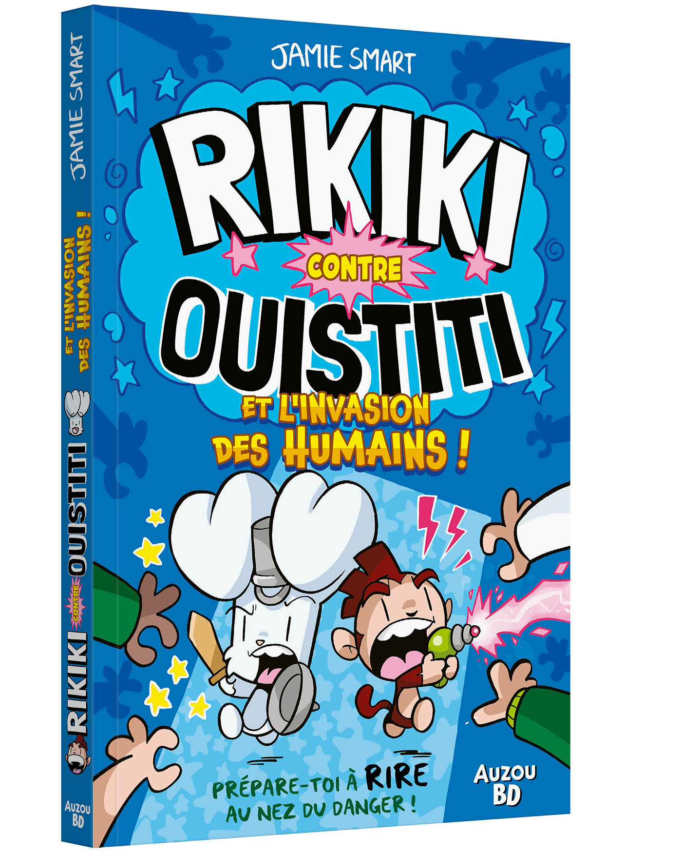 Rikiki Contre Ouistiti - Tome 2 - L'invasion Des Humains !