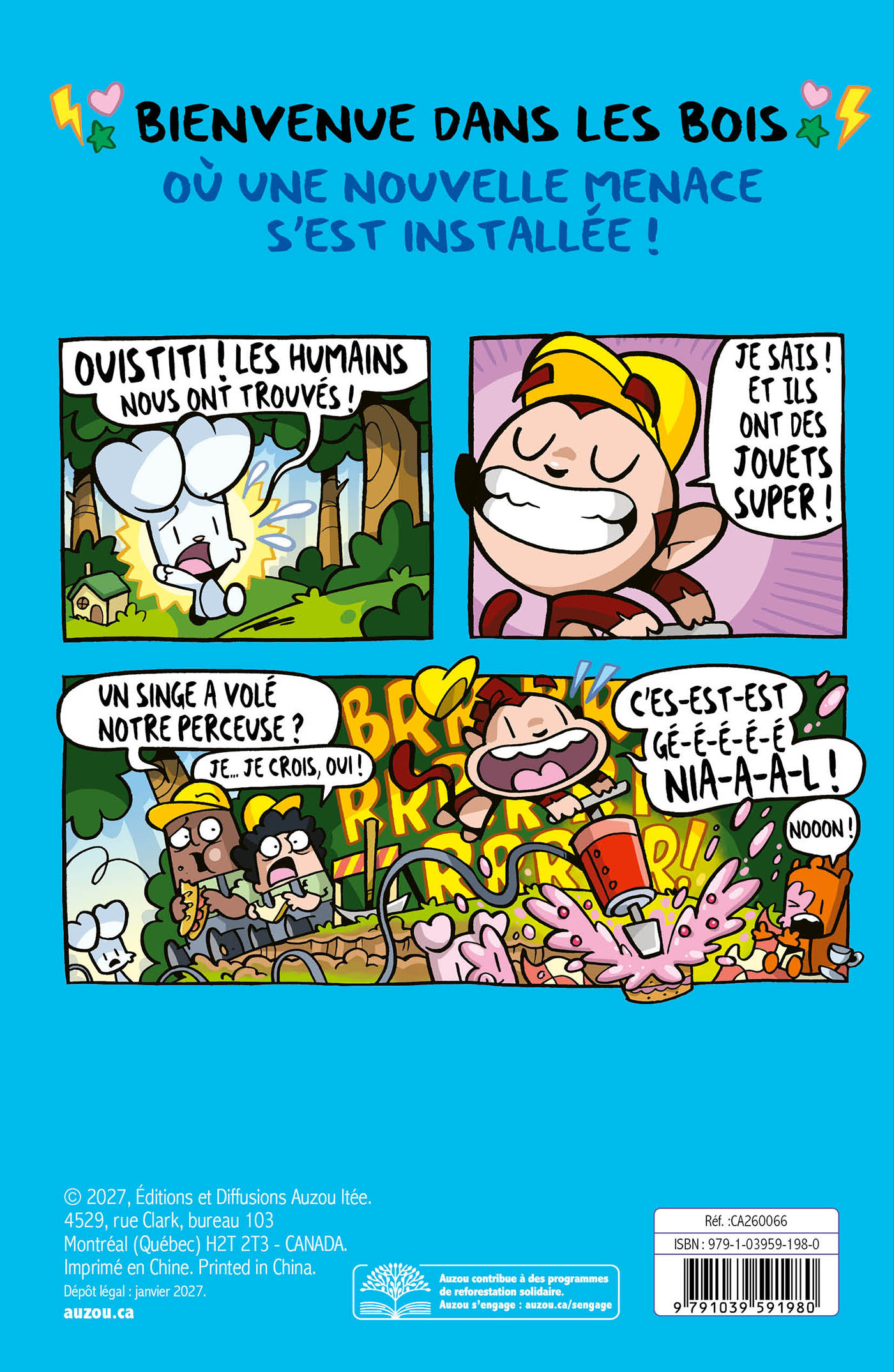 Rikiki Contre Ouistiti - Tome 2 - L'invasion Des Humains !