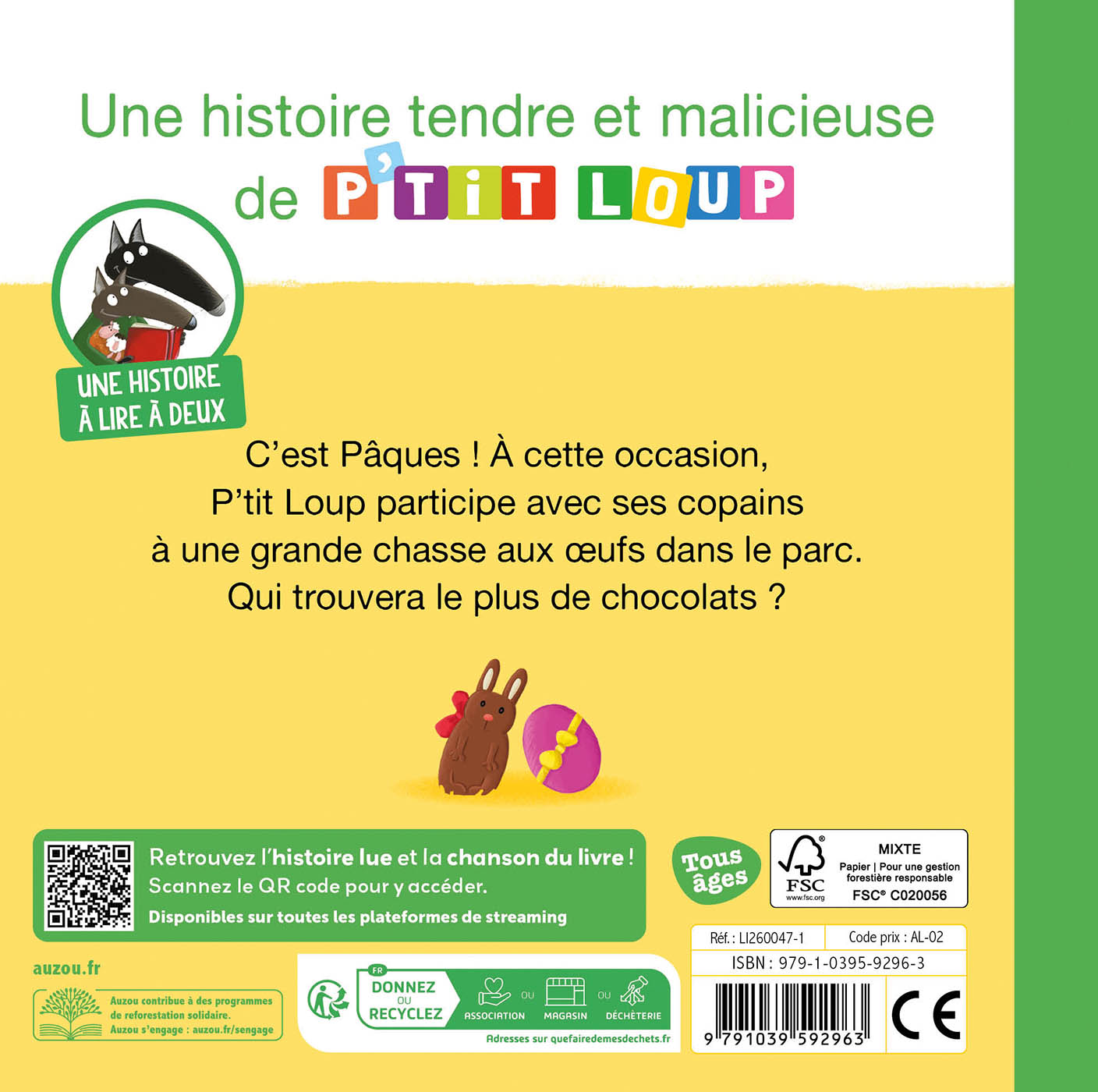 P'tit Loup Cherche Les Oeufs De Pâques