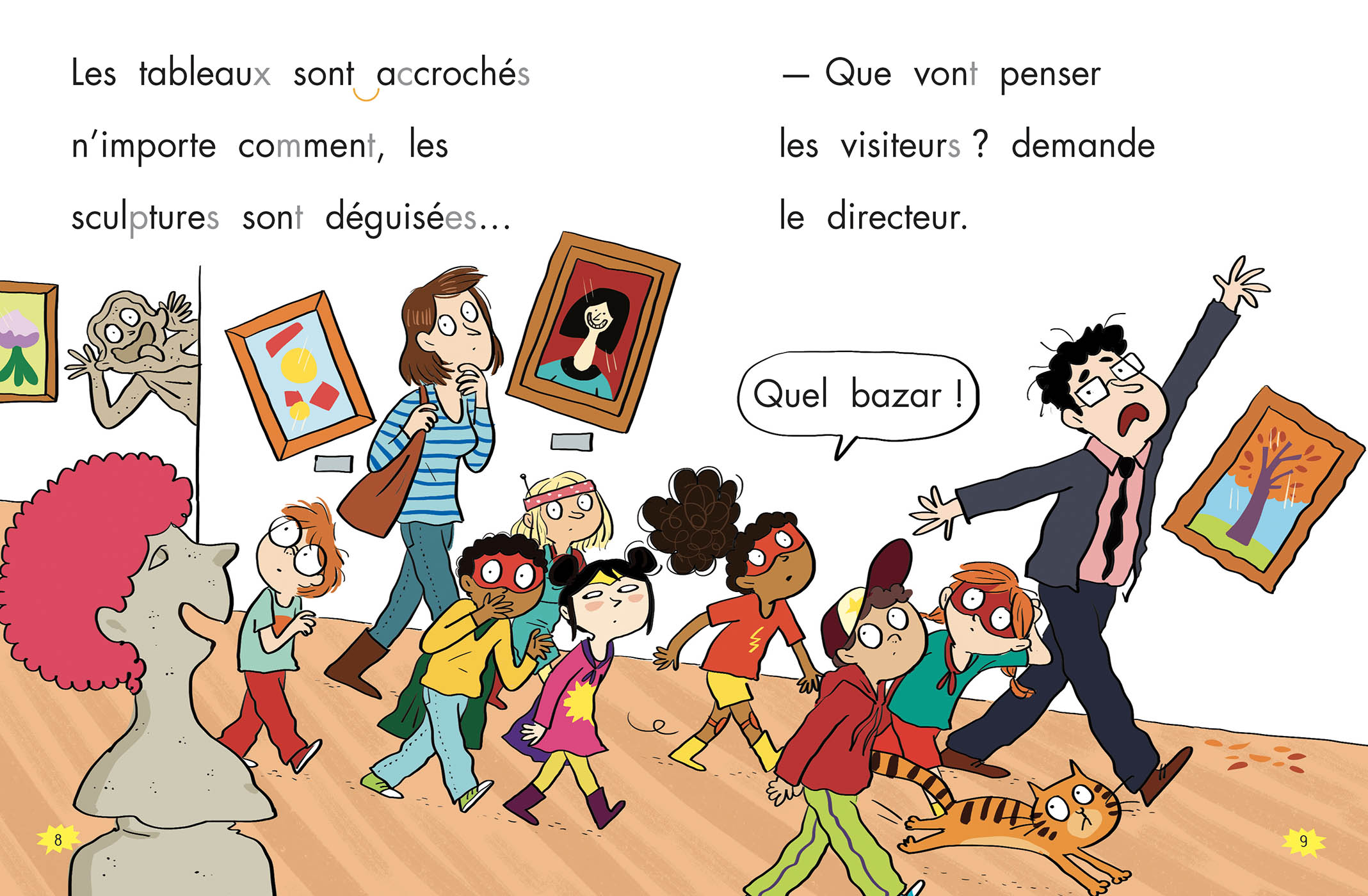 Les Héros De 1Re Primaire  - Niveau 3 - Musée En Folie !