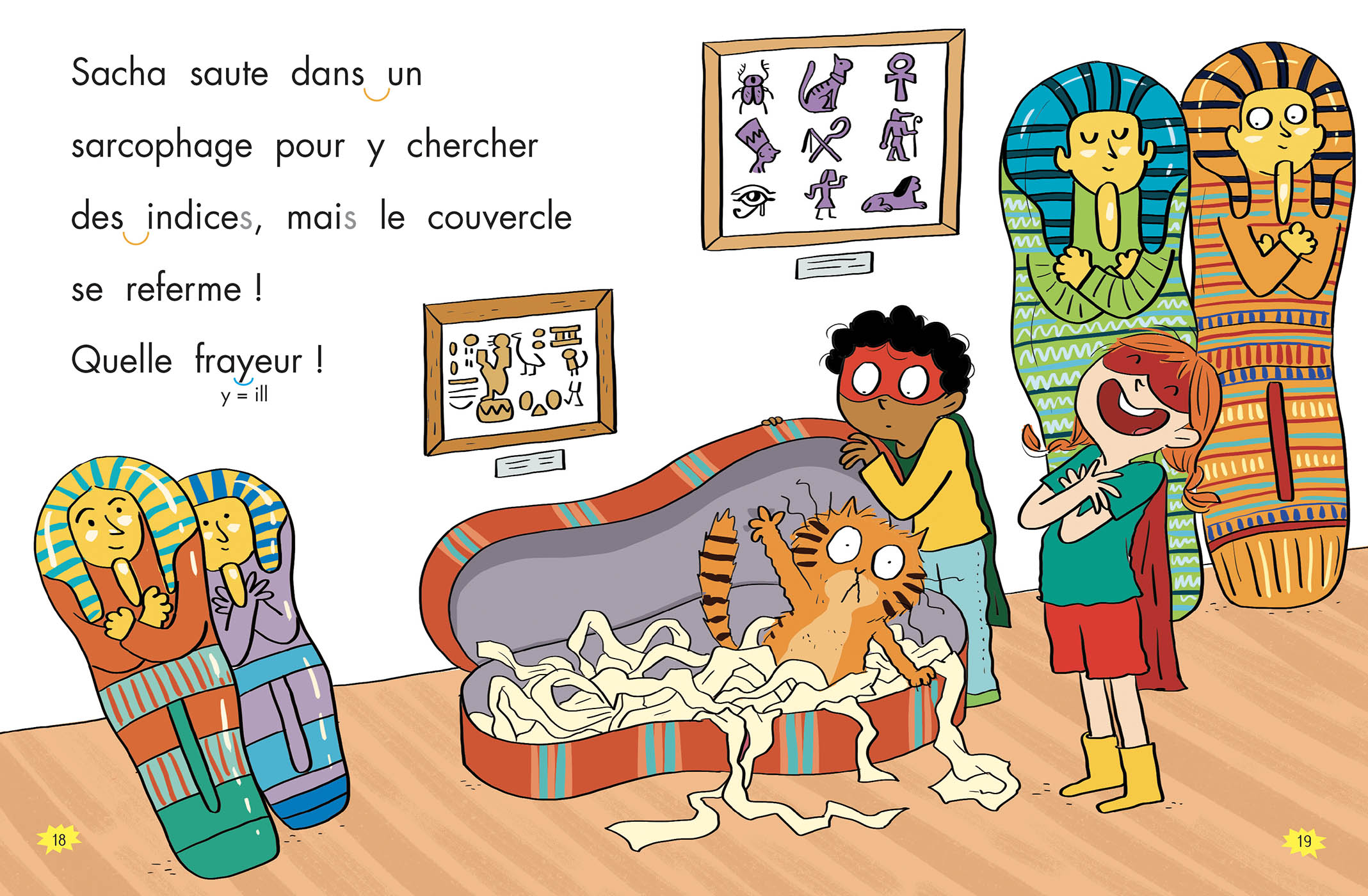 Les Héros De 1Re Primaire  - Niveau 3 - Musée En Folie !