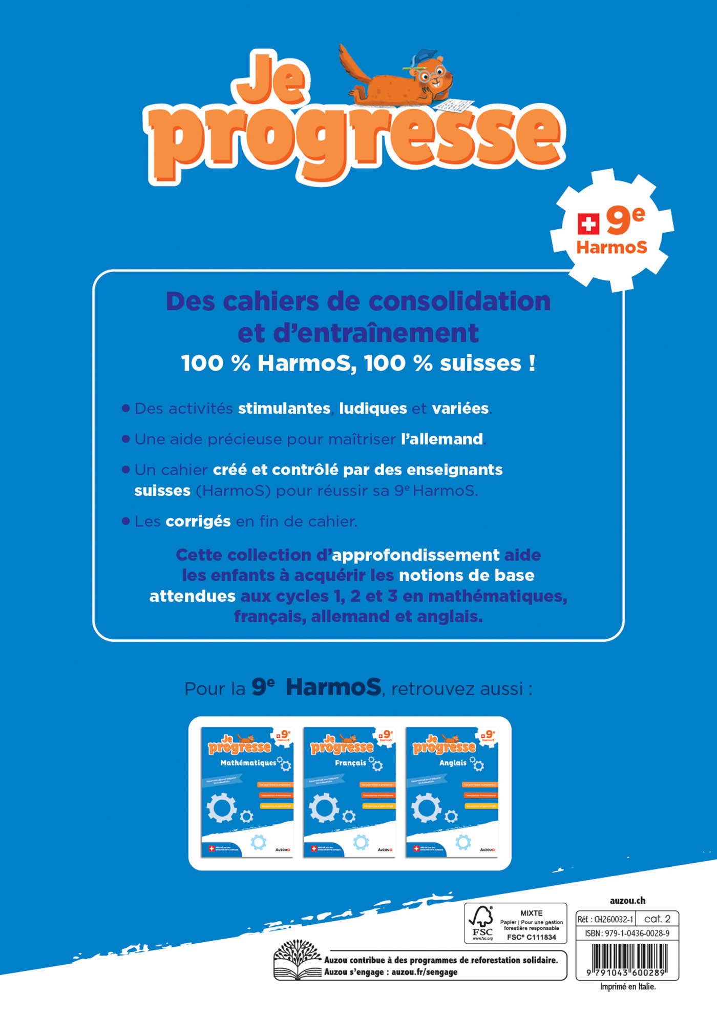 Je Progresse 9E Allemand