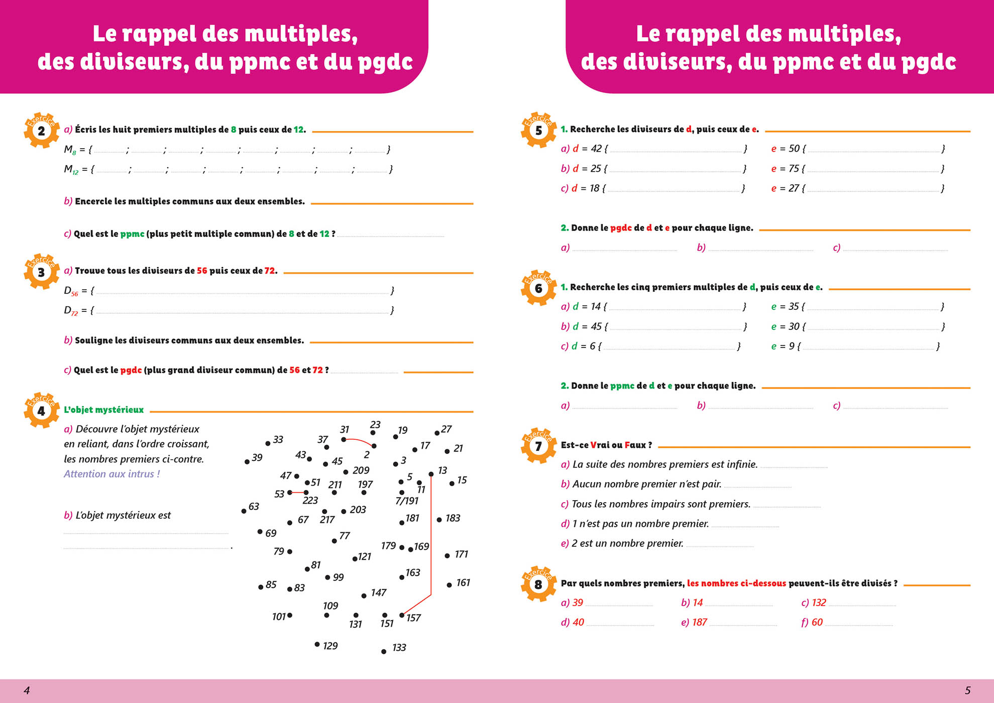 Je Progresse 10E Mathématiques